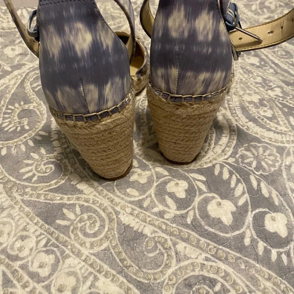 Vince camuto espadrilles venerly size 9 nwot blue white - Picture 4 of 8